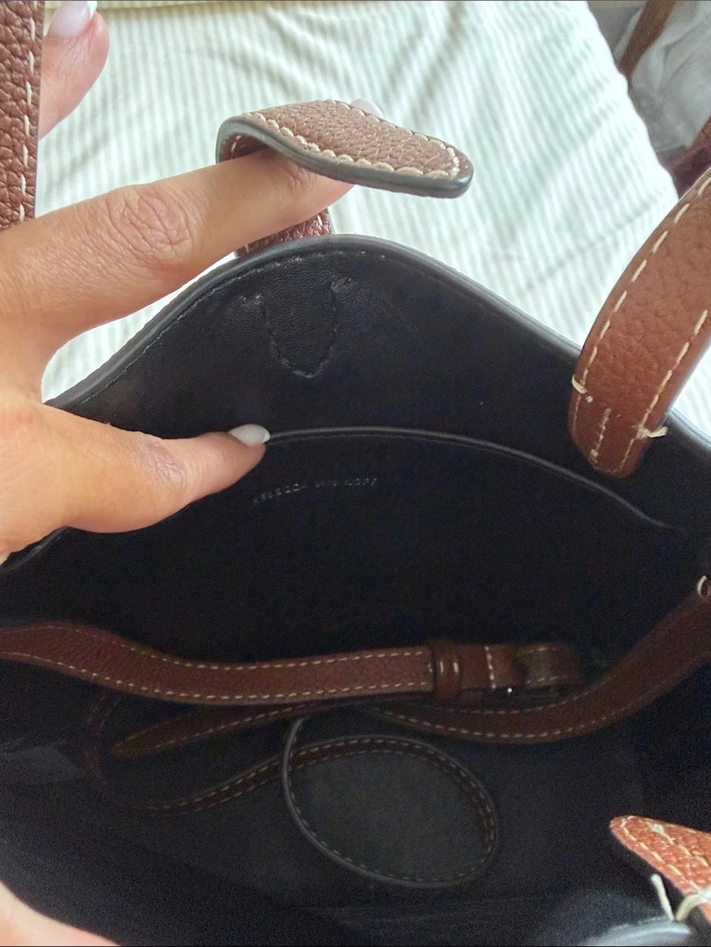 Rebecca Minkoff Megan Mini Top-Handle Satchel with Silver Hardware